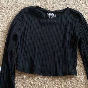 Cropped t-shit long sleeve